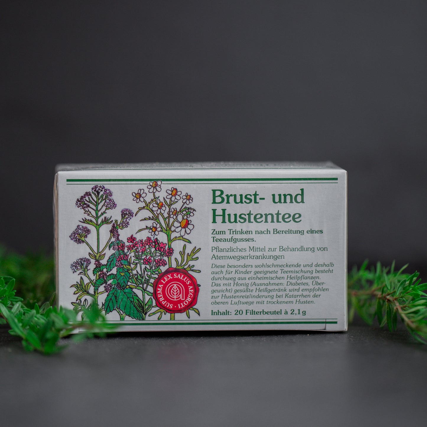 Brust- und HustenTee - 20 Aufgussbeutel