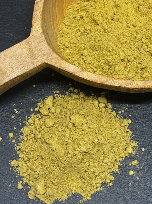 Jalapeño-Chili, grün, gemahlen